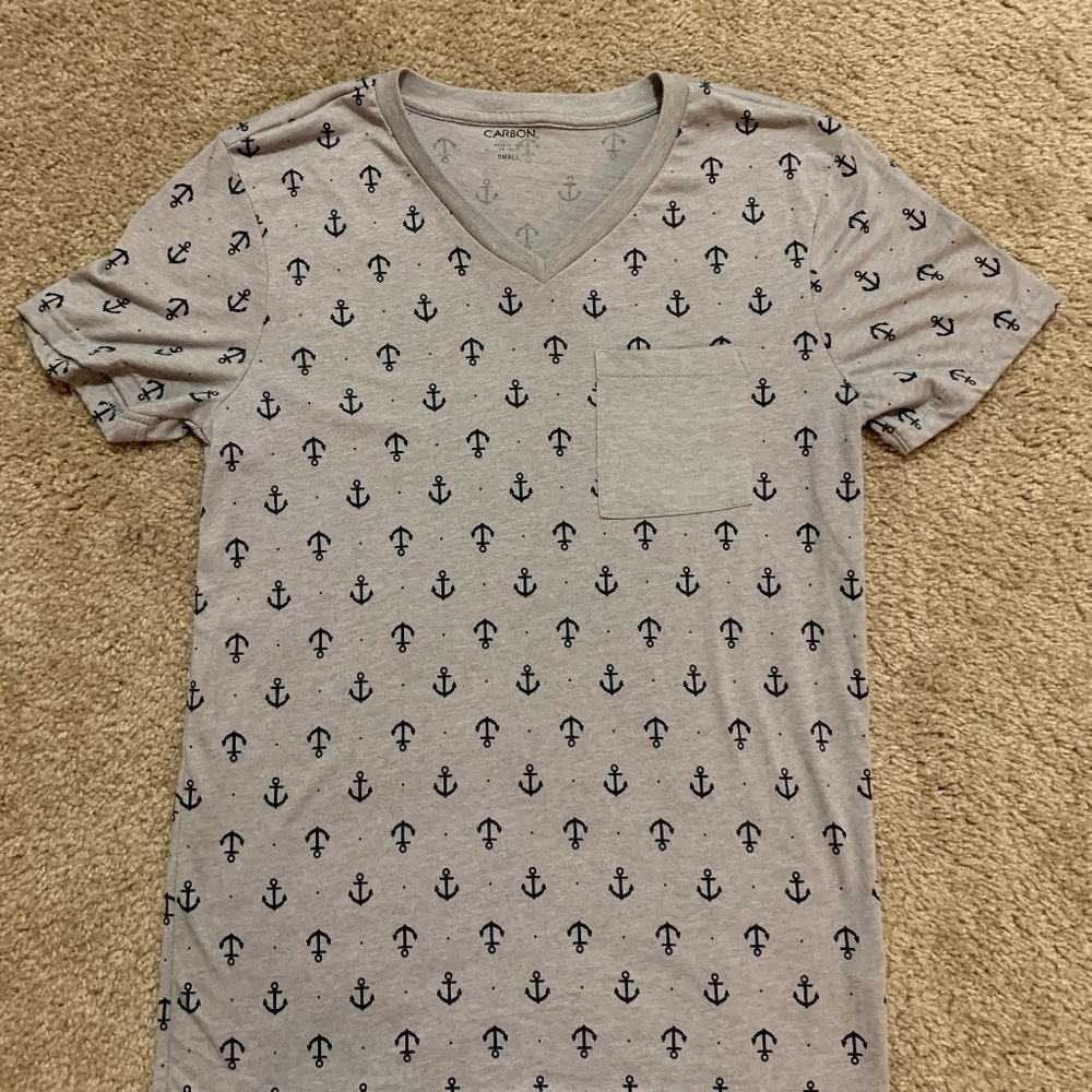 Anchor print tshirt